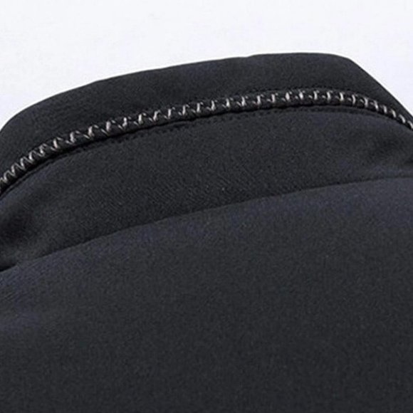 Black Mens Thermal Puffer Jacket - Picture 5 of 5